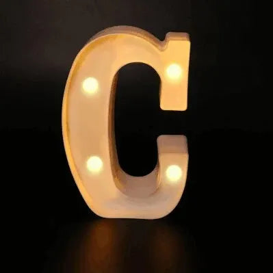 LED Alphabetic Letter Lights