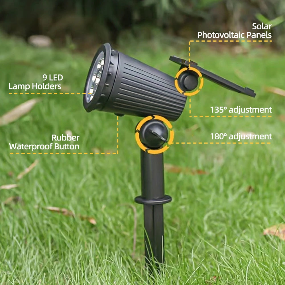 LED Outdoor Solar Spot Lights