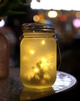 Solar Mason Light Jar Lantern