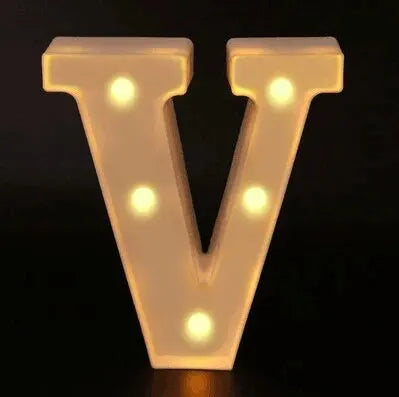 LED Alphabetic Letter Lights