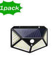 LED Motion Sensor Solar Wall Lights