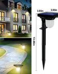 Solar Outdoor Garden Pathway Lamp