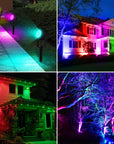 RGB Solar Spotlights