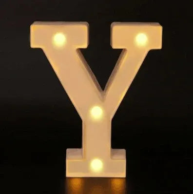 LED Alphabetic Letter Lights