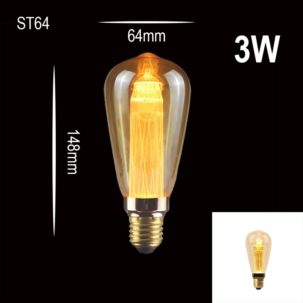 Stylish Retro LED Edison Bulb