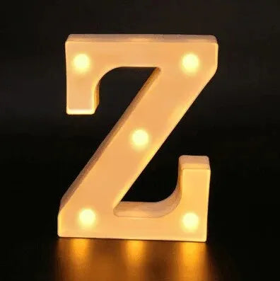 LED Alphabetic Letter Lights