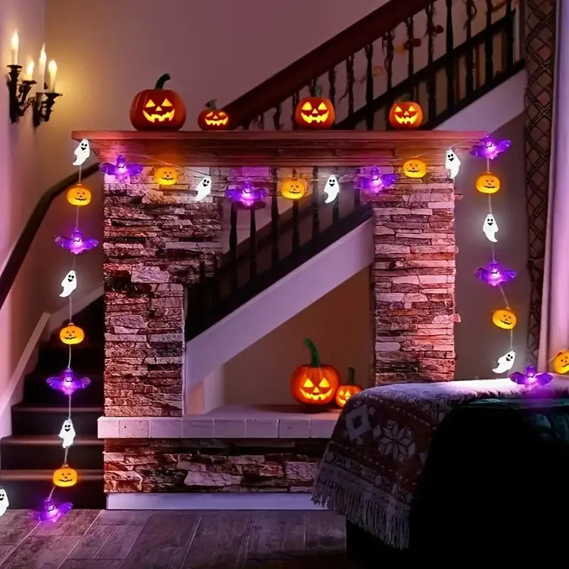 Multi Icon Halloween String Light
