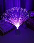 LED Multi Star Fiber Optic Lamp Centerpiece