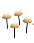 10 Pack LED Outdoor Solar Mushroom Lights