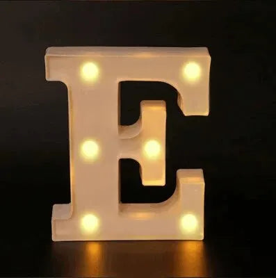 LED Alphabetic Letter Lights