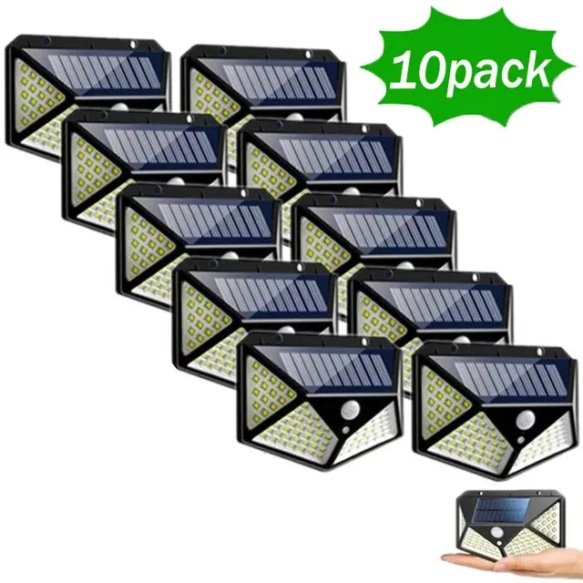 LED Motion Sensor Solar Wall Lights