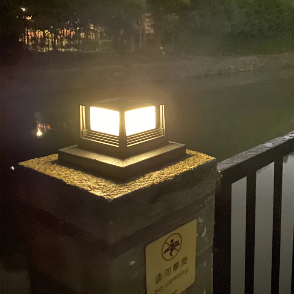 Waterproof LED Solar Fence Lamp