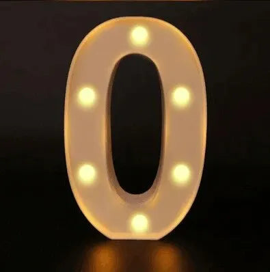 LED Alphabetic Letter Lights