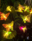 Solar Butterfly Lights Outdoor Firefly Lights