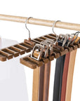 Tie & Belt Hanger Wardrobe Organizer