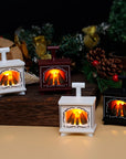 Miniature Glowing Fireplace