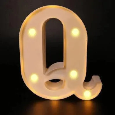 LED Alphabetic Letter Lights