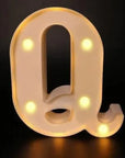 LED Alphabetic Letter Lights