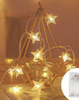 LED Star String Lights