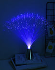 LED Multi Star Fiber Optic Lamp Centerpiece