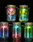 Solar Mason Light Jar Lantern