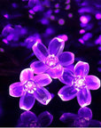 Solar String Garden Flower Lights