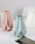 Nordic Ceramic Plastic Flower Vase