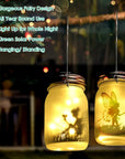 Solar Mason Light Jar Lantern