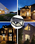 LED Motion Sensor Solar Wall Lights