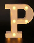 LED Alphabetic Letter Lights