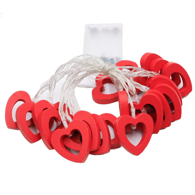 LED Heart String Light