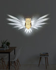 Majestic Bird Wall Light Display