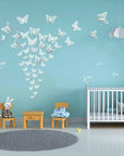 Fashion 3D Hollow Butterfly Creative Wall Sticker