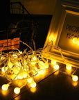 LED Garland Ball String Lights