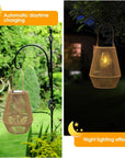 Solar Hand Woven Lantern