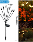 Solar Butterfly Lights Outdoor Firefly Lights